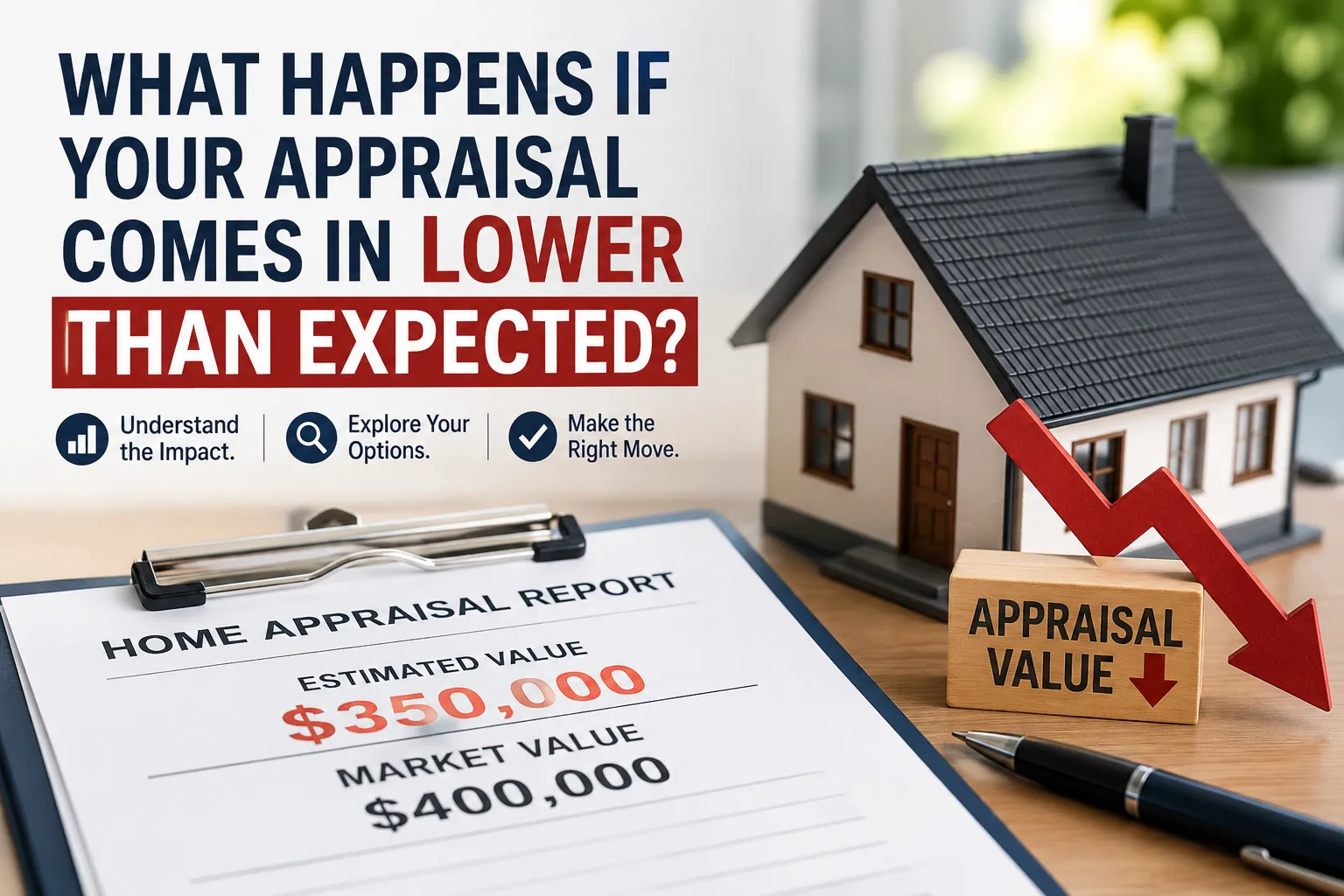 What Happens If Your Appraisal Comes in Lower Than Expected?